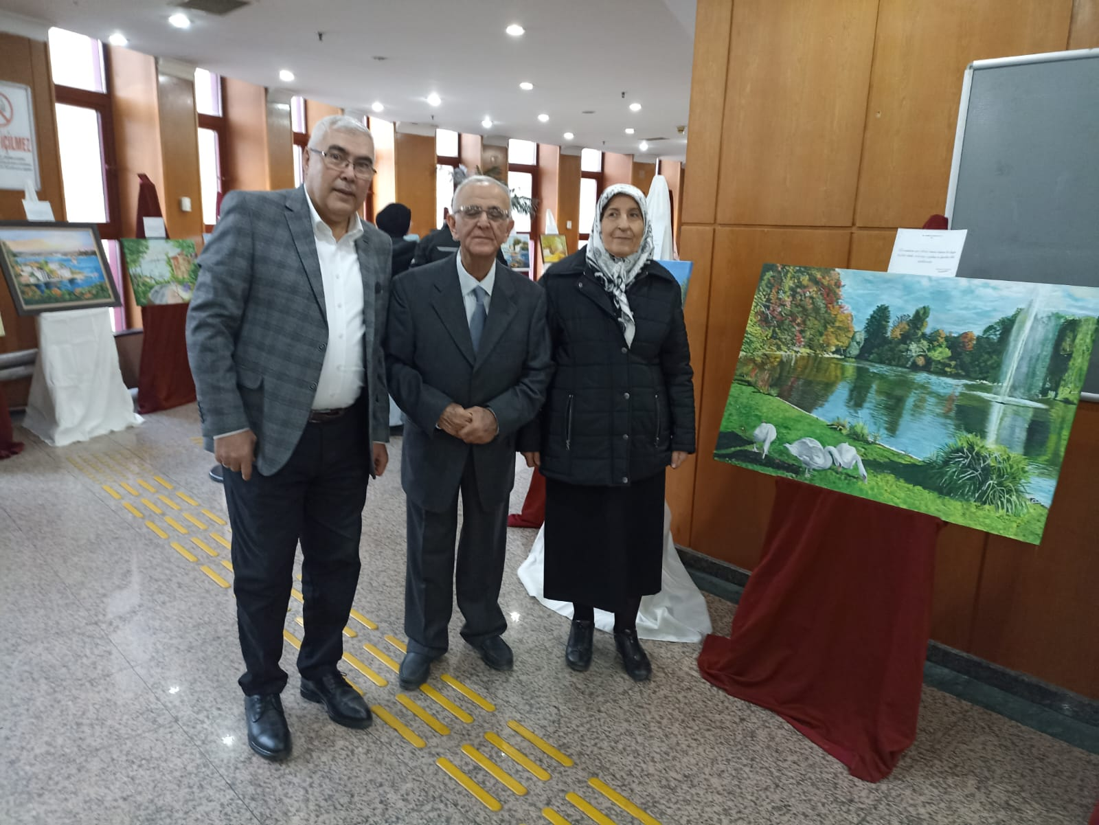 Berhan ve İbrahim H. Yılmazoğlu’ndan yağlı boya resim sergisi