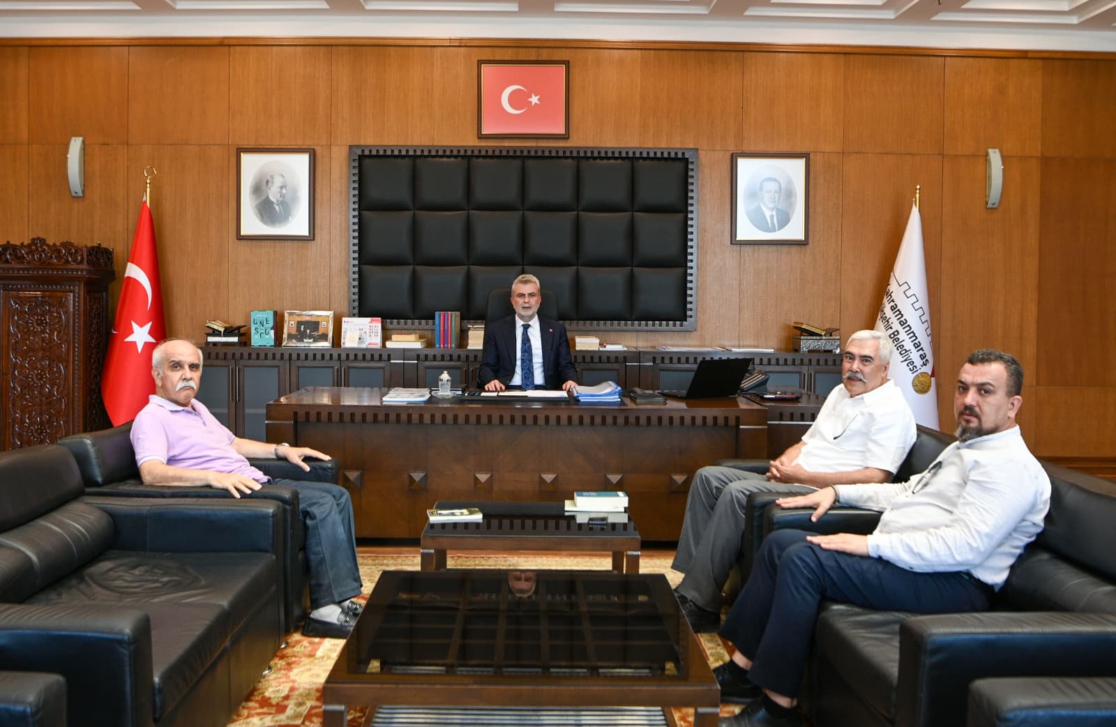 MESDER Heyetinden Büyükşehir Belediye Başkanı Sayın Fırat Görgel’e Ziyaret