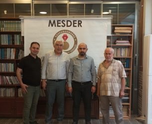 BÜYÜKŞEHİR BELEDİYESİNDEN MESDER’E ZİYARET