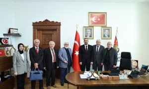 MESDER Yönetimi, Onikişubat Belediye Başkanı Hanifi Toptaş’ı Makamında Ziyaret Etti