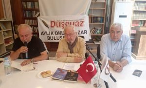 DÜŞEYAZ DERGİSİ TOPLANTISINDA ŞAİR-YAZAR  LÜTFİ BİLİR İLE ŞİİR VE EDEBİYAT ÜZERİNE SÖYLEŞİ
