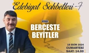 KAHRAMANMARAŞ EDEBİYAT VE SANAT DERNEĞİ’NDE “MESDER/AKADEMİ- EDEBİYAT SOHBETLERİ” İLE YENİ DÖNEM BAŞLIYOR
