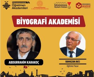 BİYOGRAFİ AKADEMİSİNDE RAMAZAN AVCI’NIN SUNUMUYLA ABDURRAHİM KARAKOÇ