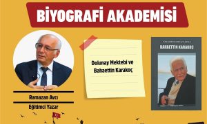MESDER’de Kahramanmaraş Öğretmen Akademileri Biyografi Akademisi: İlk Program Ramazan Avcı Sunumuyla “Dolunay Mektebi ve Bahaettin Karakoç”