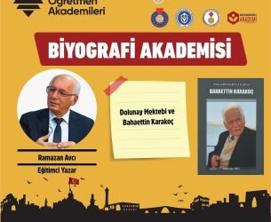 MESDER’de Kahramanmaraş Öğretmen Akademileri Biyografi Akademisi: İlk Program Ramazan Avcı Sunumuyla “Dolunay Mektebi ve Bahaettin Karakoç”