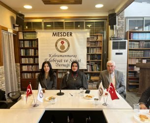 KİÜ Türkoloji öğrencileri MESDER’de şair ve yazarlarla buluştu