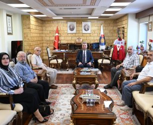 MESDER’den KSÜ Rektörü Prof. Dr. İbrahim Taner Okumuş’a Ziyaret