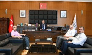 MESDER Heyetinden Büyükşehir Belediye Başkanı Sayın Fırat Görgel’e Ziyaret