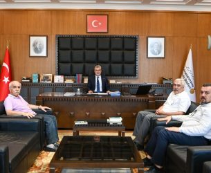 MESDER Heyetinden Büyükşehir Belediye Başkanı Sayın Fırat Görgel’e Ziyaret