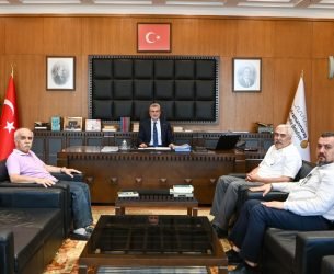 MESDER Heyetinden Büyükşehir Belediye Başkanı Sayın Fırat Görgel’e Ziyaret