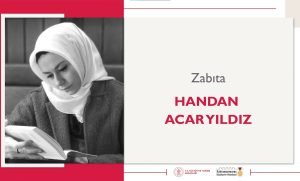 Zabıta | Handan Acar Yılmaz