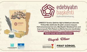 “Edebiyatın Başkenti Kahramanmaraş” Markası Resmen Tescillendi
