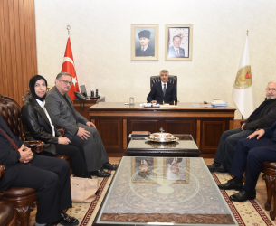 MESDER Yönetimi, Kahramanmaraş Valisi Mukerrem Ünlüer’i Makamında Ziyaret Etti