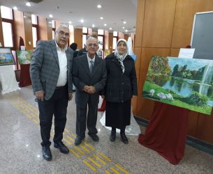Berhan ve İbrahim H. Yılmazoğlu’ndan yağlı boya resim sergisi