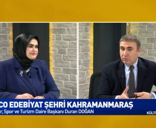 Duran Doğan: “Şehirde edebiyatın yaşayan bir şeye, bir endüstriye dönüşmesi gerekir”