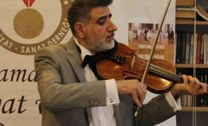 Soner Okan’dan Edebiyatçılarla Keman Dinletisi